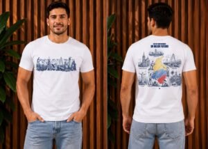Camiseta Mejor Futuro Blanca Hombre