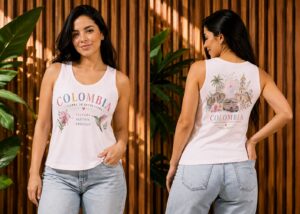 Camiseta Tierra de Gente Linda Blanca